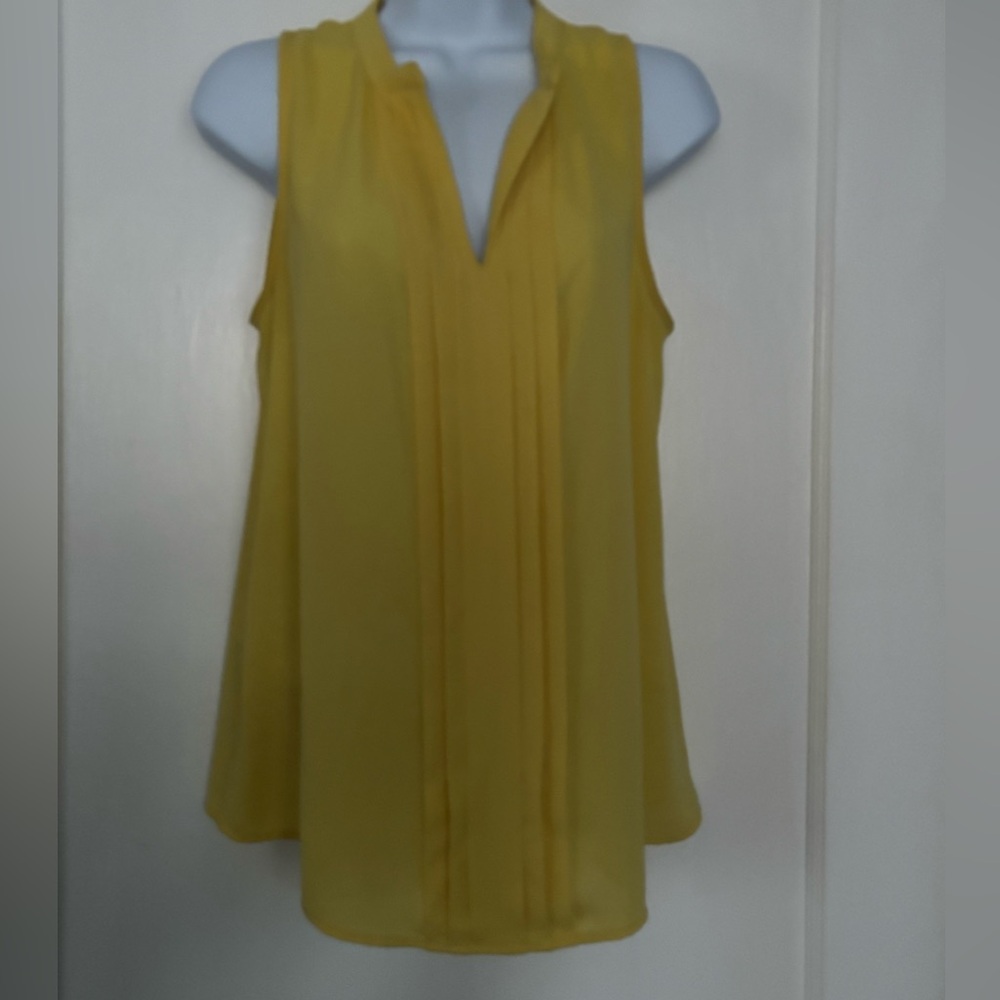41 Hawthorn Sleeveless Yellow Top